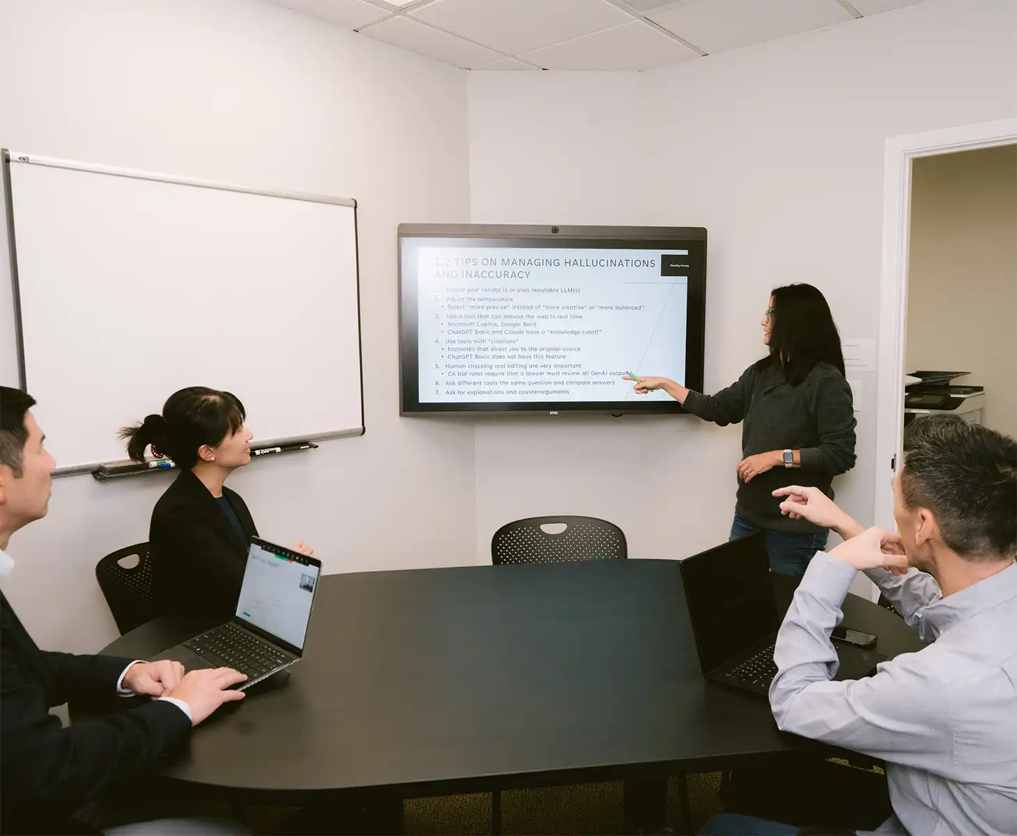 Van Pelt, Yi & James team members